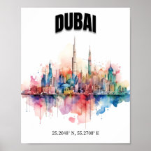 Skyline de Dubai