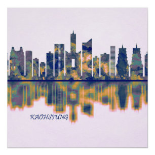 Póster Skyline de Kaohsiung