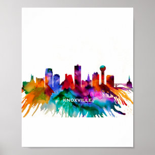 Póster Skyline de Knoxville