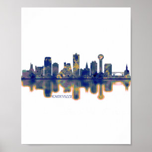 Póster Skyline de Knoxville