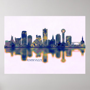 Póster Skyline de Knoxville