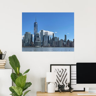 Póster Skyline de Manhattan