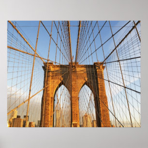 Póster Skyline de Manhattan