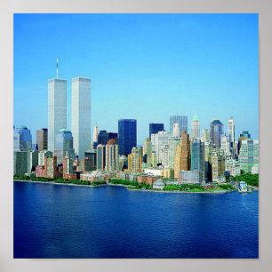 Póster Skyline de Nueva York