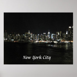 Póster Skyline de Nueva York