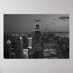 Póster Skyline de Nueva York