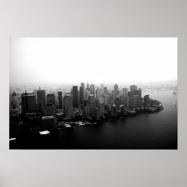 Póster Skyline de Nueva York (Frente)