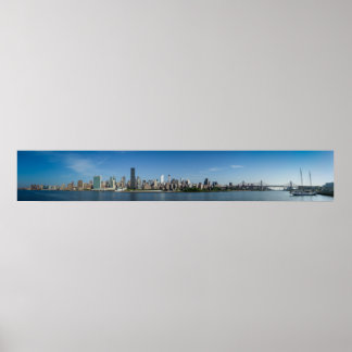 Póster Skyline de Nueva York