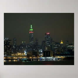 Póster Skyline de Nueva York