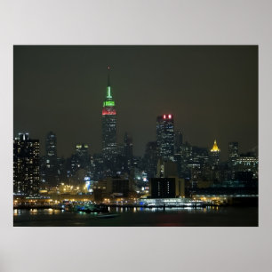 Póster Skyline de Nueva York
