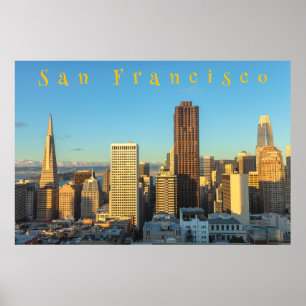 Póster Skyline de San Francisco