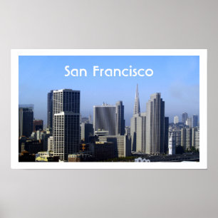 Póster Skyline de San Francisco