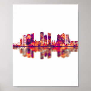 Póster Skyline Dhaka