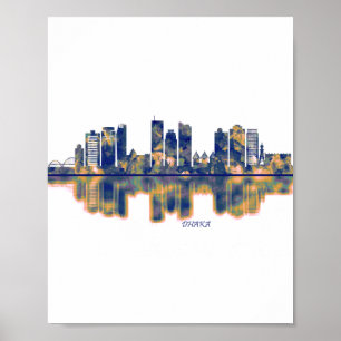 Póster Skyline Dhaka