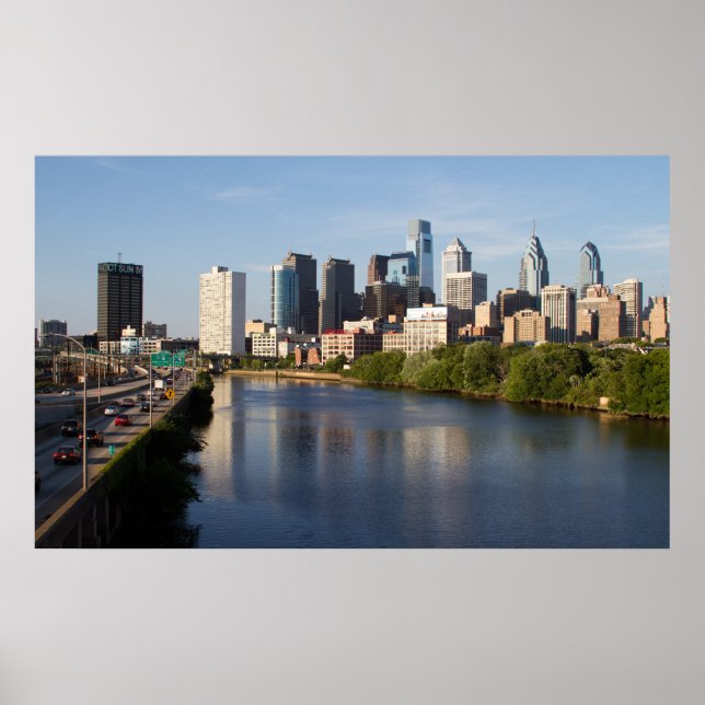 Póster Skyline Filadelfia 2 (Frente)