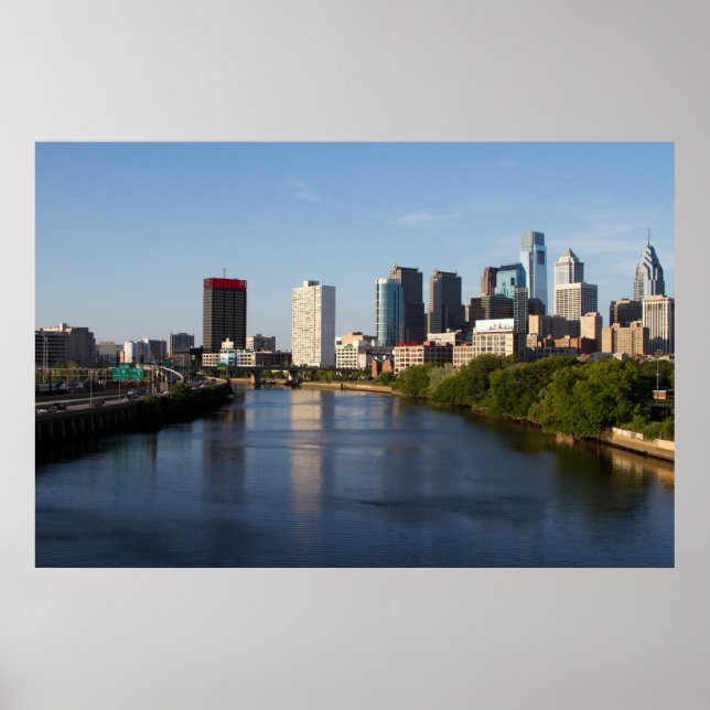 Póster Skyline Filadelfia 3 (Frente)