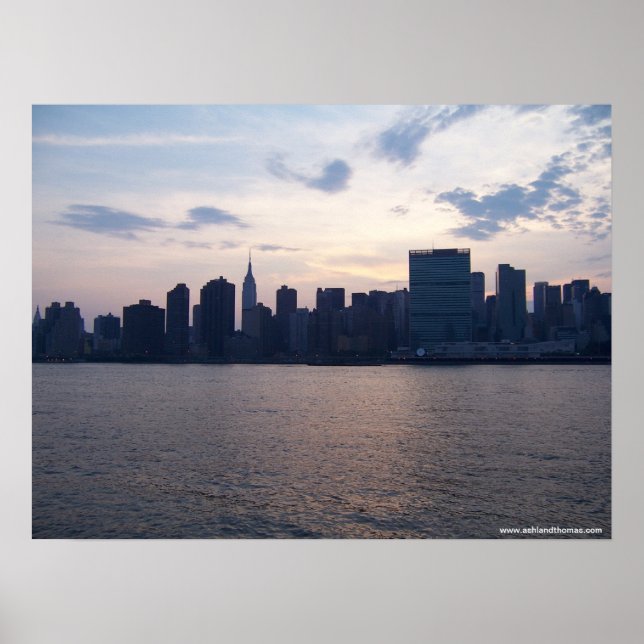 Póster Skyline NYC - Poster (Frente)