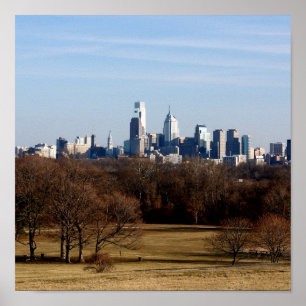 Póster Skyline Philadelphia