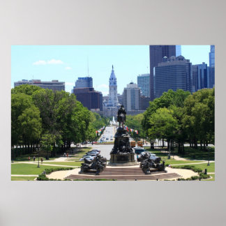 Póster Skyline Philadelphia