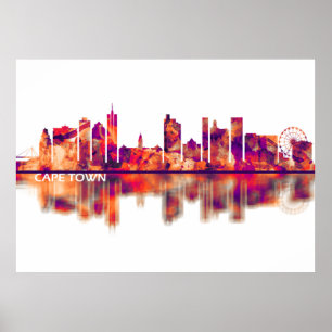 Póster Skyline South Africa