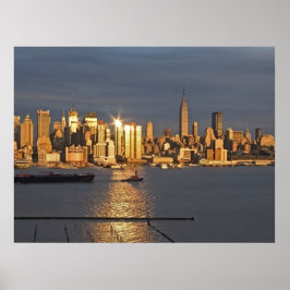 Póster Skyline Sunset