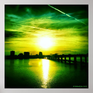 Póster Skylines de Jacksonville