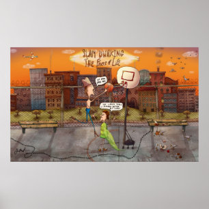 Póster Slam se burla de los hechos del Poster de la vida