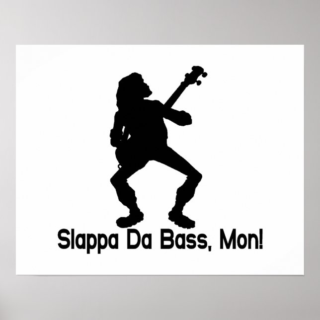 Póster Slappa Da Bass Mon (Frente)