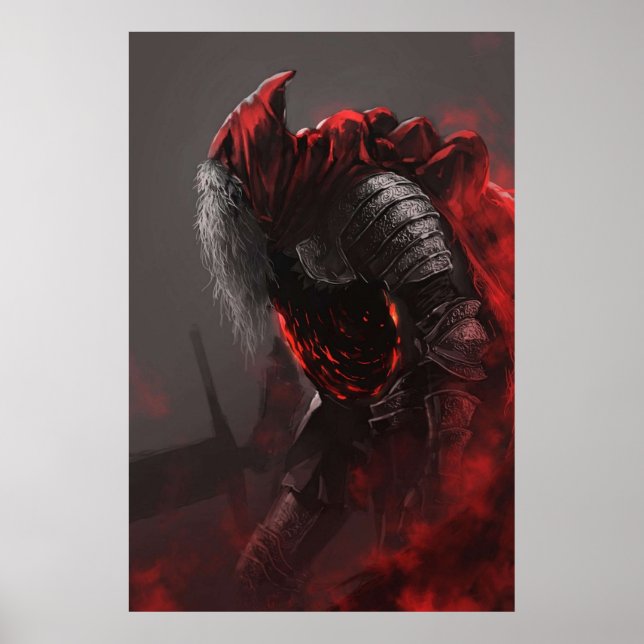 Póster Slave Knight Gael - Alta calidad (Frente)