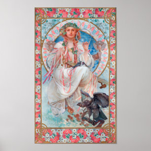 Póster Slavia, Mucha