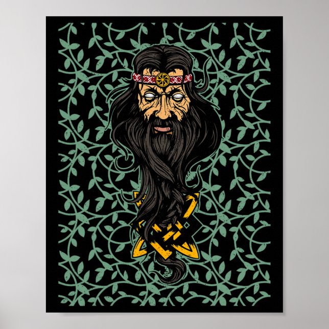 Póster Slavic Celestial Being Craftsmanship Pagan Slavs P (Frente)