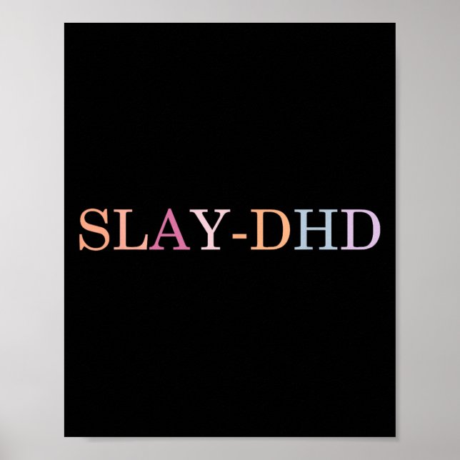 Póster Slay-dhd Funny Design  (Frente)