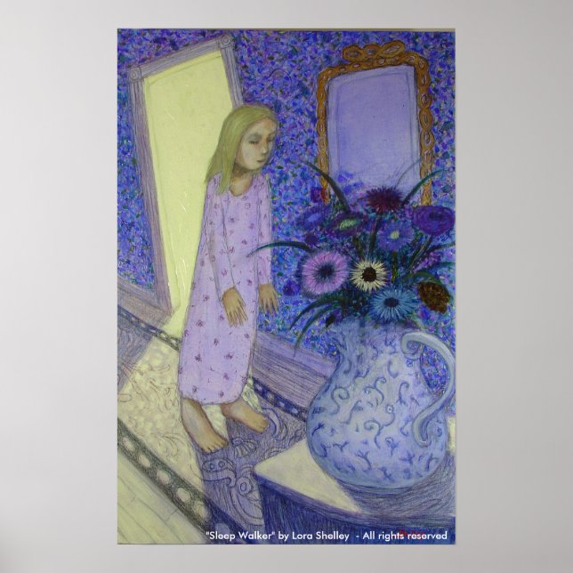 Póster Sleep Walker - de Lora Shelley (Frente)