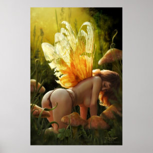 Póster Sleepy Faerie by J. Matthew Root