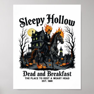 Póster Sleepy Hollow Horseman Halloween Spookone Season V