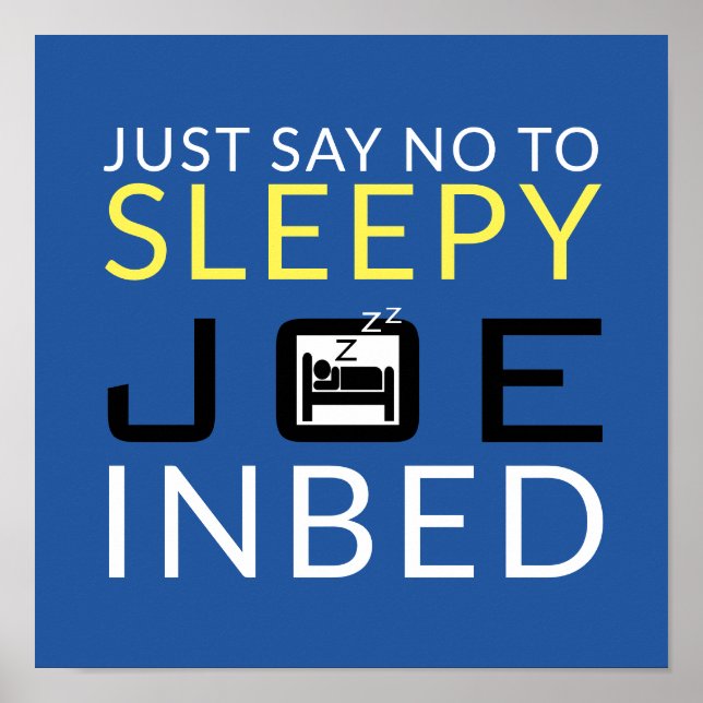 Póster Sleepy Joe (Frente)
