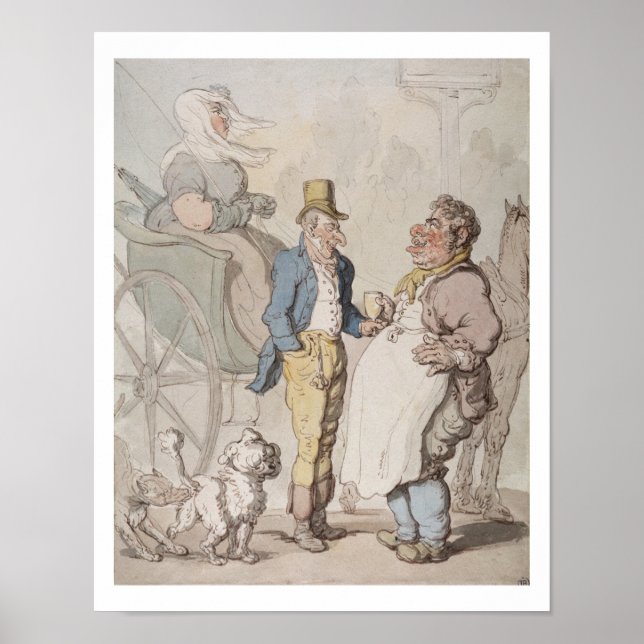 Póster Slender Billy, Viajeros tomando un refresco (c/c) (Frente)