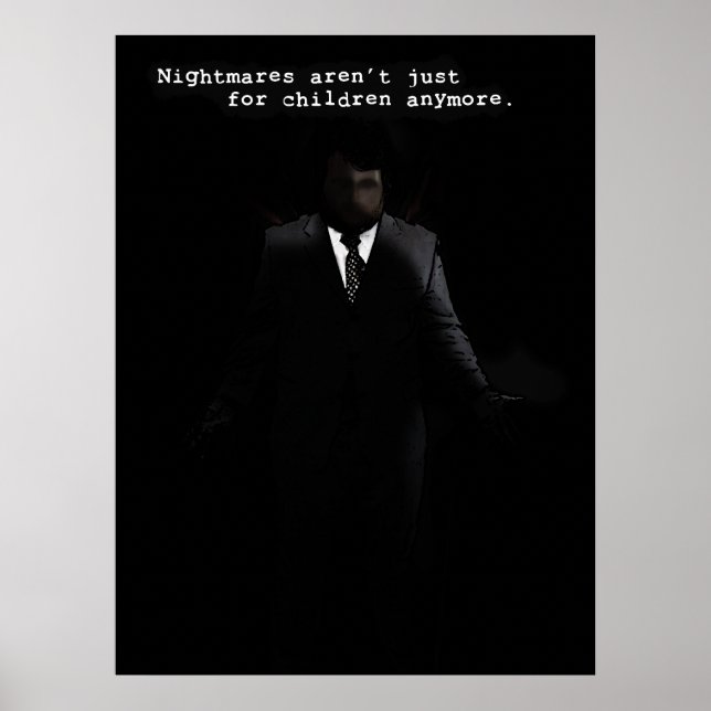 Póster Slenderman (Frente)