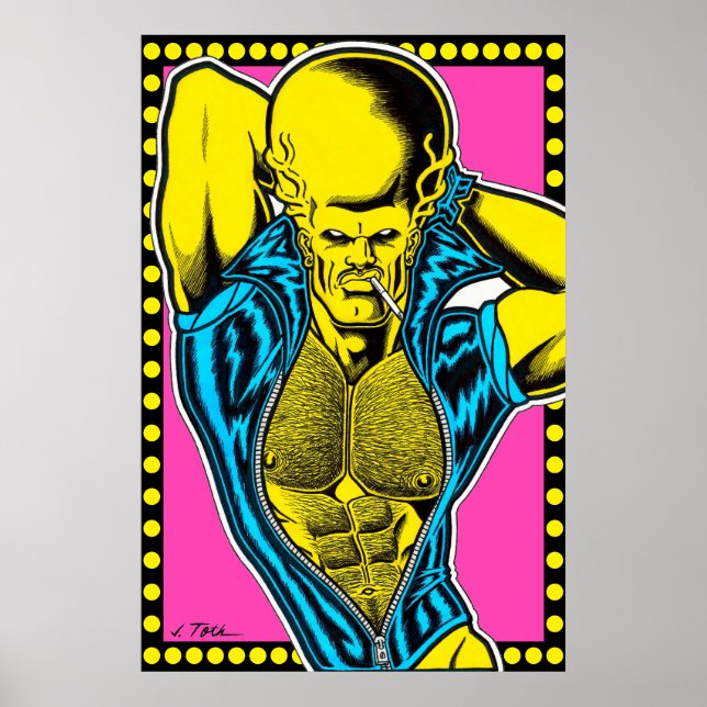 Póster "Slick Nick" marquesina grande (Frente)