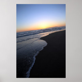 Póster Slim - Sunset Beach California