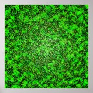 Póster Slime verde