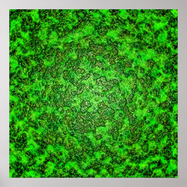 Póster Slime verde (Frente)