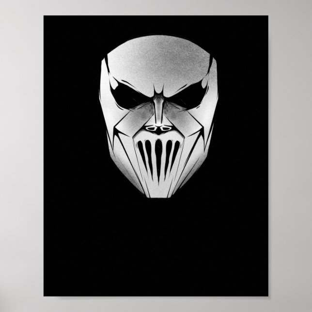 Póster Slipknot Mick Mask Sticker  (Frente)