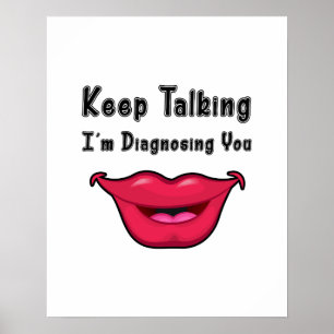 Póster Slp Speech Language Pathology Gifts