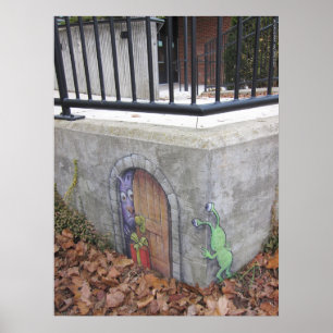 Póster sluggo gifting del duende