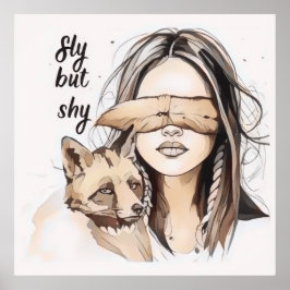 Póster Sly Pero Shy