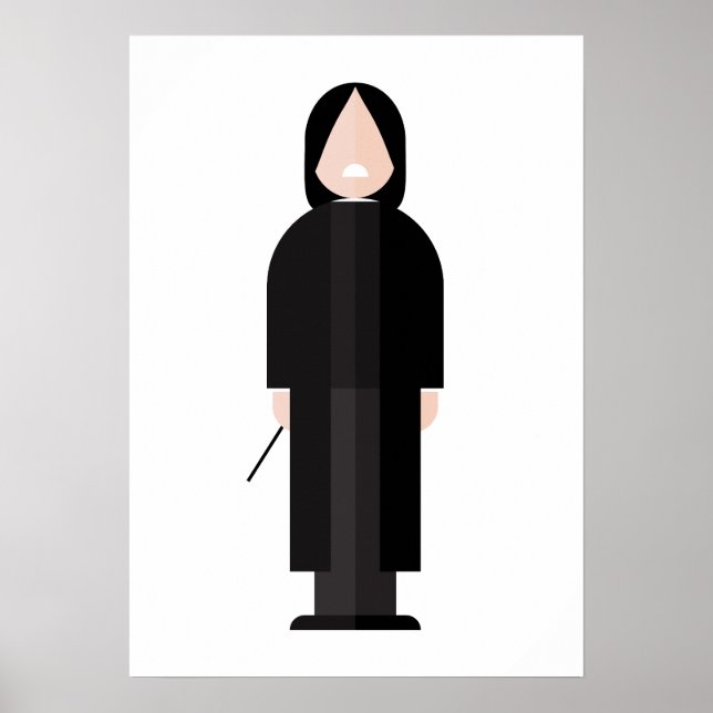 Póster Slytherus - Dark Academia Portrait Print (Frente)