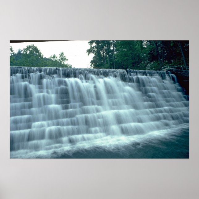 Póster Small hydro-electric dam (Frente)