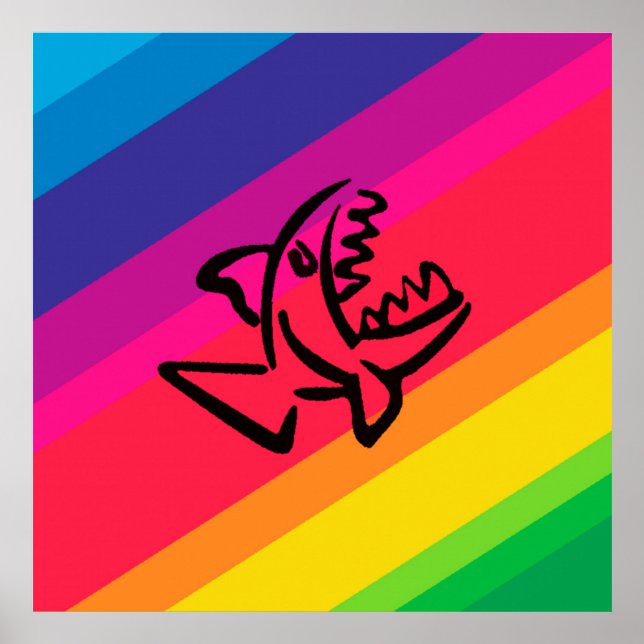 Póster small shark (Frente)