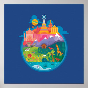 Póster Small World